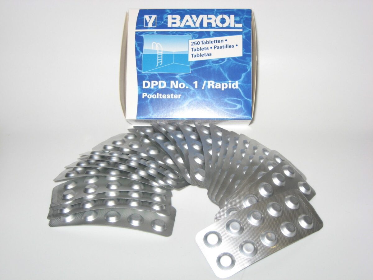 250 PASTIGLIE REAGENTI DPD No. 1 (CLORO) - BAYROL