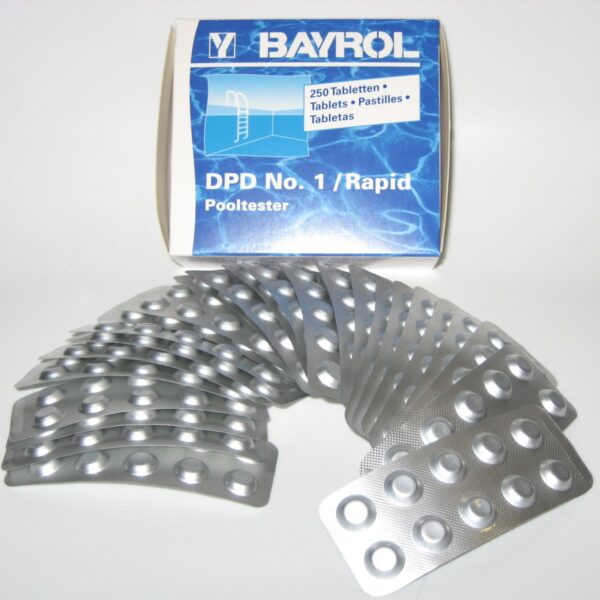 250 PASTIGLIE REAGENTI DPD No. 1 (CLORO) - BAYROL