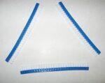 RICAMBIO PER ASPIRAFANGO TRIANGOLARE - 3 SPAZZOLINE RICAMBIO