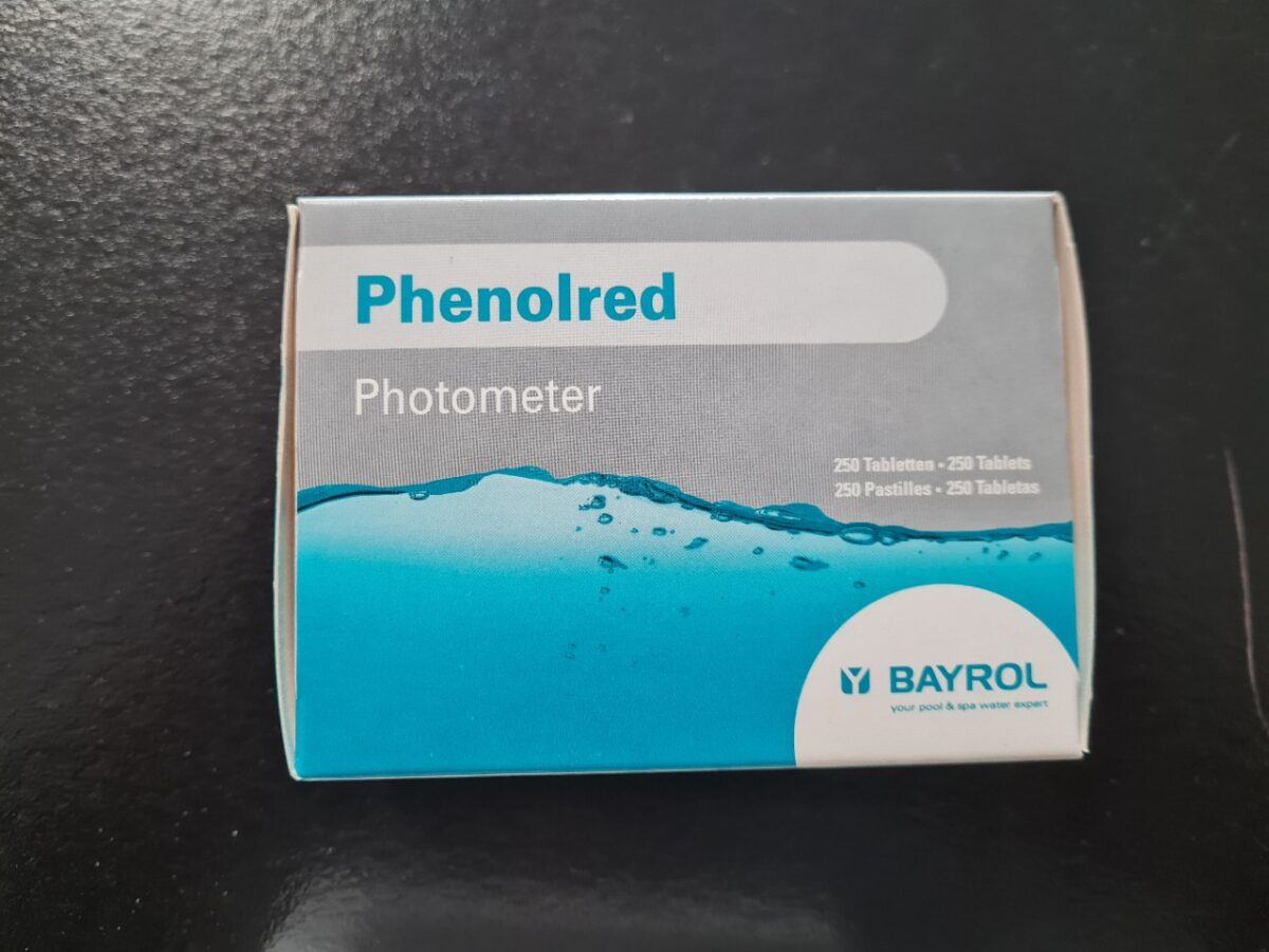250 PASTIGLIE REAGENTI PER FOTOMETRO PHENOL RED (PH) - BAYROL