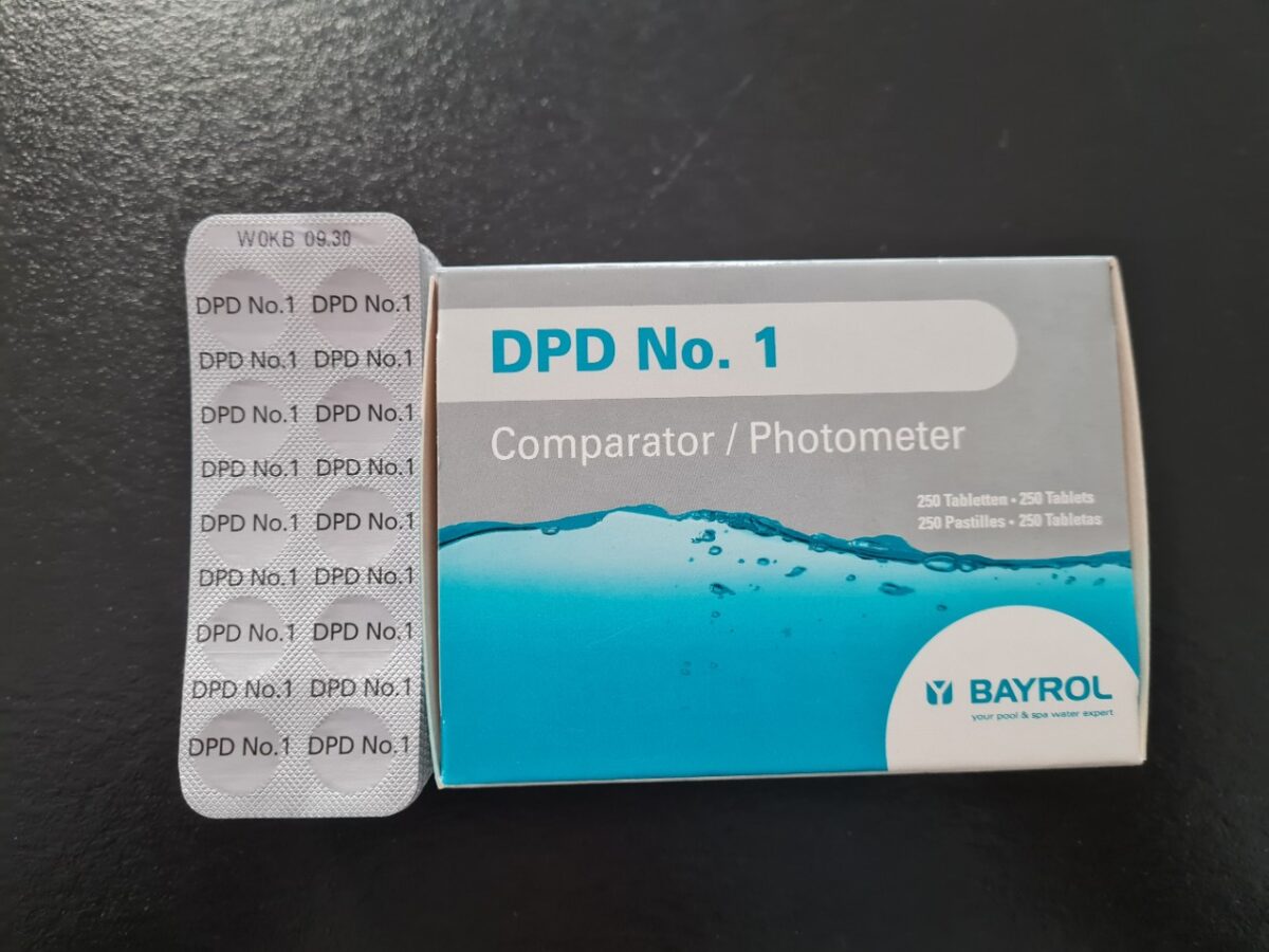 250 PASTIGLIE REAGENTI PER FOTOMETRO DPD No. 1 (CLORO) - BAYROL