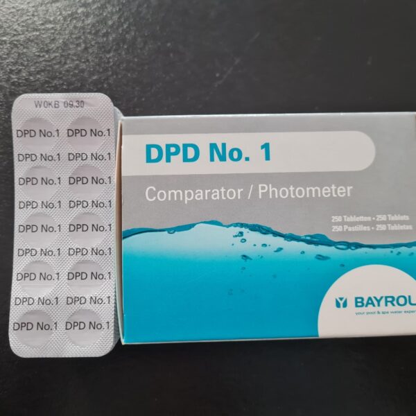 250 PASTIGLIE REAGENTI PER FOTOMETRO DPD No. 1 (CLORO) - BAYROL