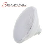 LAMPADA LED BIANCA PAR 56 ECOPROOF SEAMAID RICAMBIO FARO PER PISCINA 14,7 W. 12 V. 1430 LUMENS
