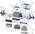 CINGHIA DI TRAZIONE PULITORE ZODIAC CYBERNAUT - INDIGO - SWEEPY M3 (W0014A)