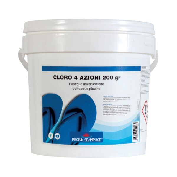 CLORO PASTIGLIE MULTIFUNZIONE 5 Kg.