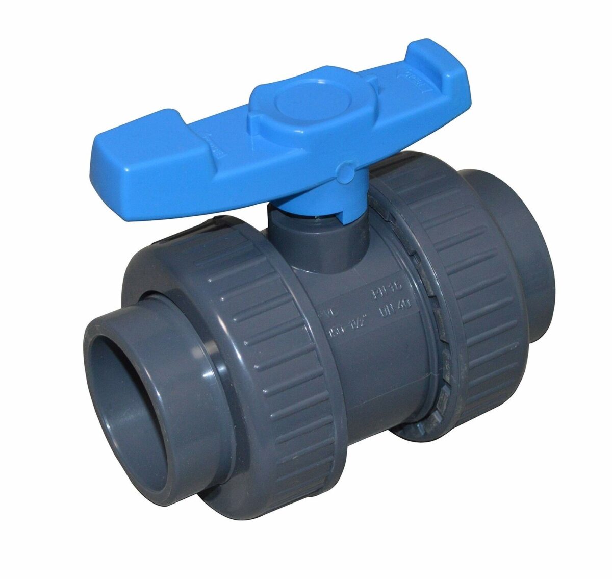 VALVOLA A SFERA IN PVC TECNO PLASTIC BIGHIERA INCOLLAGGIO D. 63