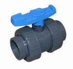 VALVOLA A SFERA TECNO PLASTIC IN PVC BIGHIERA INCOLLAGGIO D.50