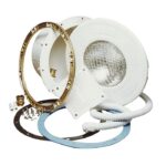 CORPO FARO COMPLETO POOL'S CON LAMPADA ALOGENA PAR 56 300 W 12V